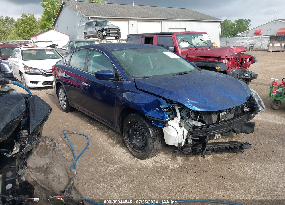2017 NISSAN SENTRA SV VIN: 3N1AB7AP9HY293369