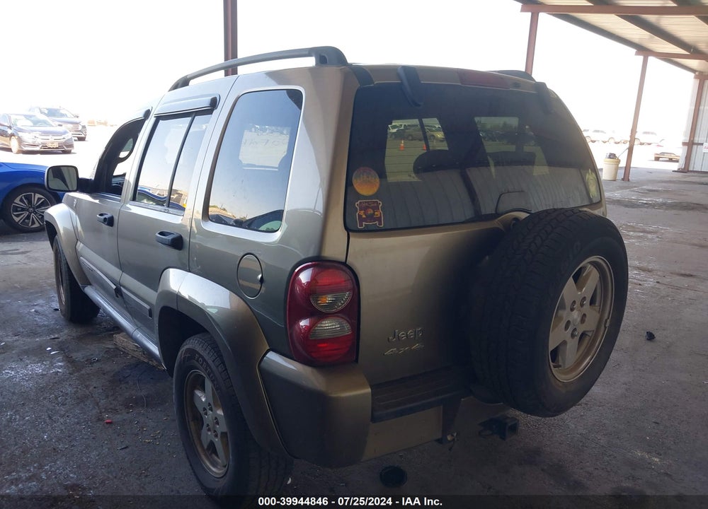 2007 JEEP LIBERTY SPORT VIN: 1J4GL48K57W710161