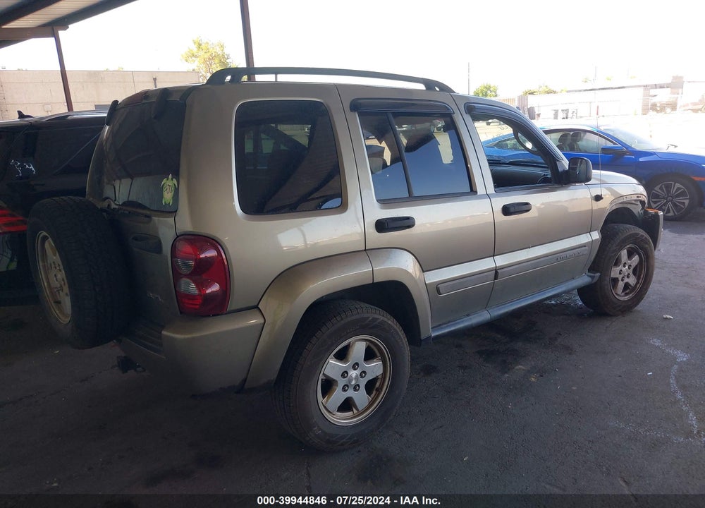 2007 JEEP LIBERTY SPORT VIN: 1J4GL48K57W710161