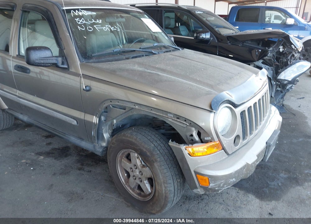 2007 JEEP LIBERTY SPORT VIN: 1J4GL48K57W710161