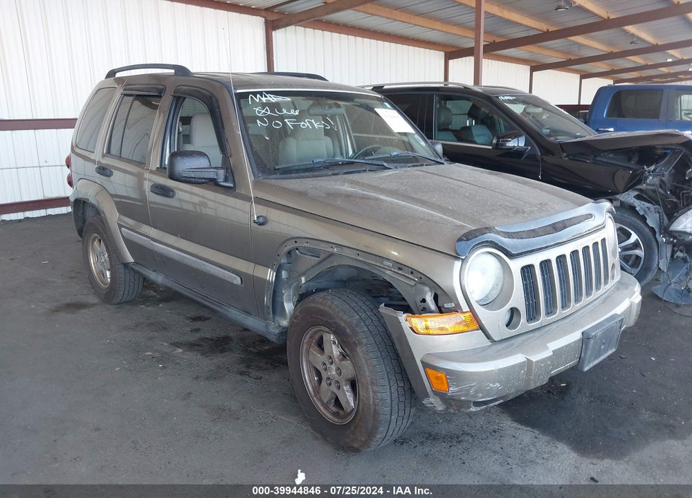 2007 JEEP LIBERTY SPORT VIN: 1J4GL48K57W710161
