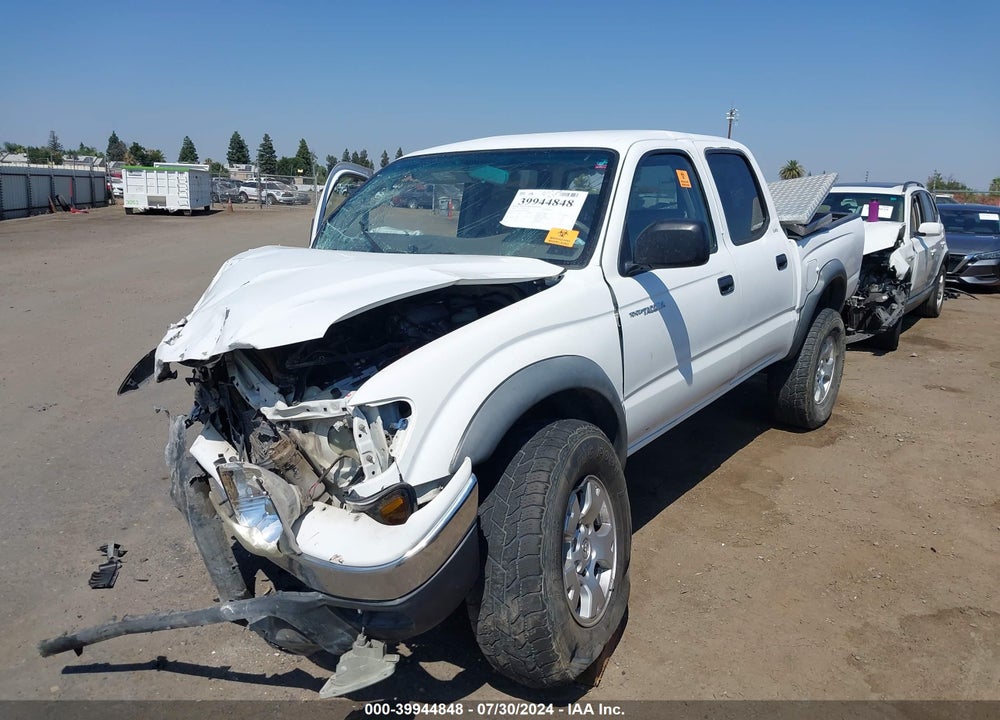 2002 TOYOTA TACOMA PRERUNNER VIN: 5TEGM92N52Z099546