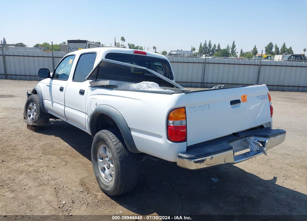 2002 TOYOTA TACOMA PRERUNNER VIN: 5TEGM92N52Z099546