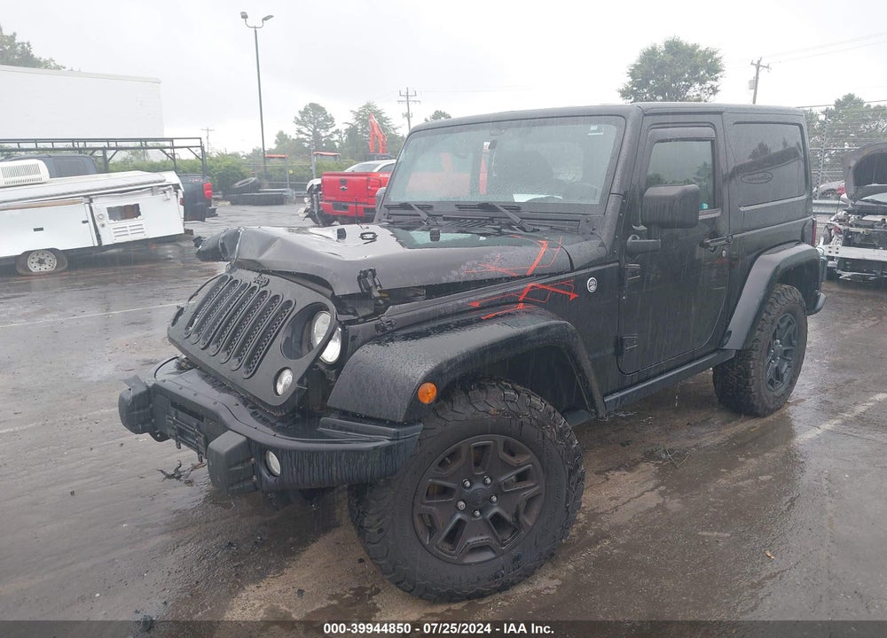 2016 JEEP WRANGLER BACKCOUNTRY VIN: 1C4AJWBG6GL157913