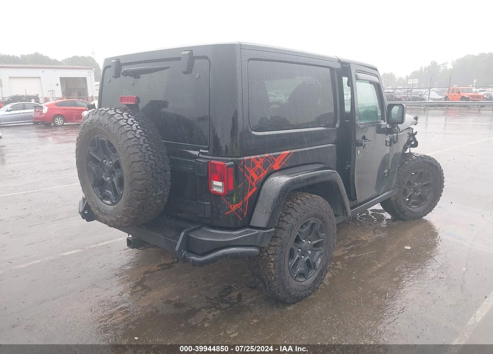 2016 JEEP WRANGLER BACKCOUNTRY VIN: 1C4AJWBG6GL157913