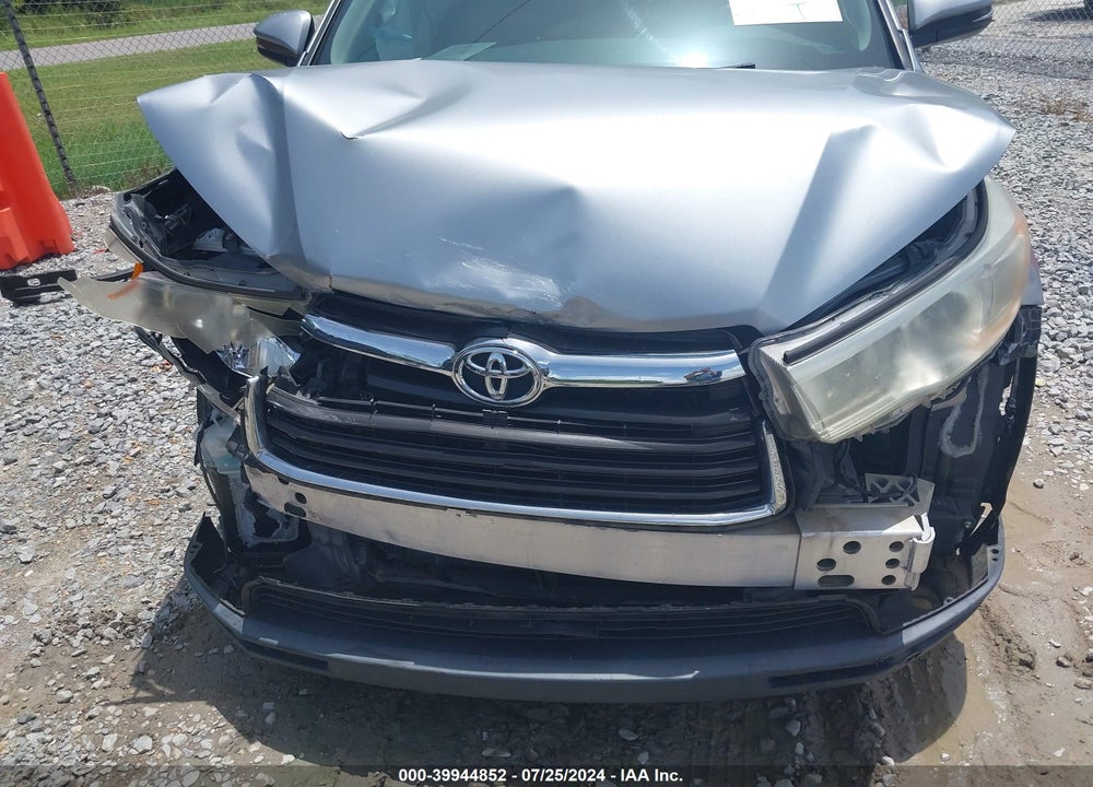 2014 TOYOTA HIGHLANDER XLE V6 VIN: 5TDKKRFH7ES035532