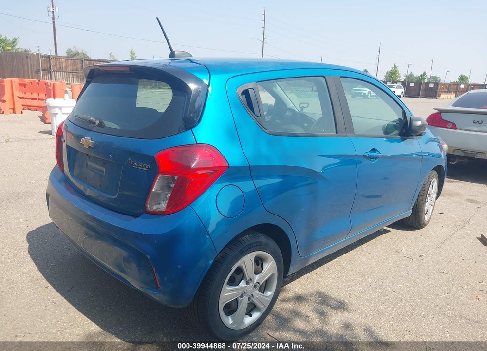 2020 CHEVROLET SPARK FWD LS AUTOMATIC VIN: KL8CB6SA1LC413203
