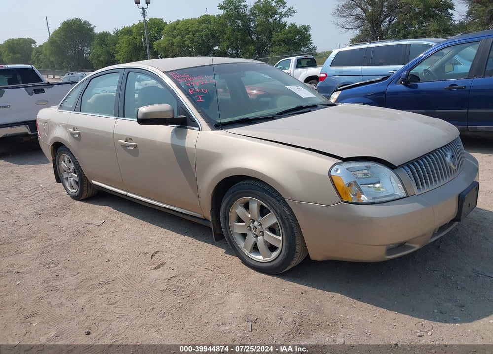 2007 MERCURY MONTEGO LUXURY VIN: 1MEHM40197G606341