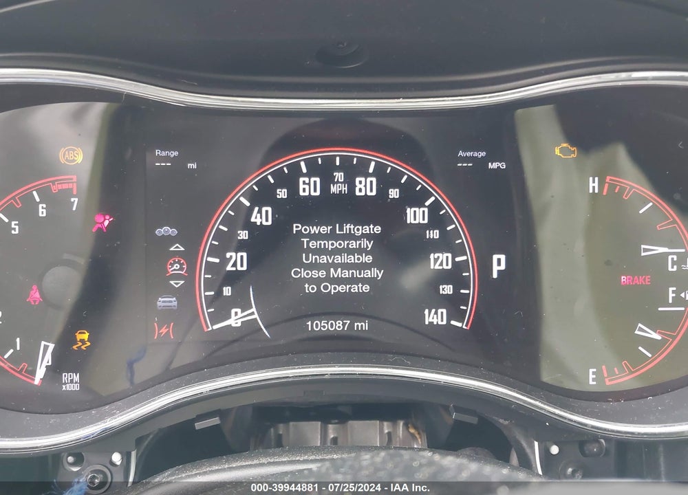 2016 DODGE DURANGO LIMITED VIN: 1C4RDJDG3GC403469