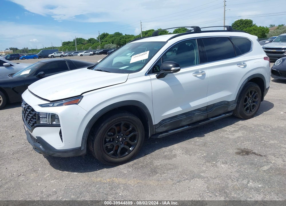 2022 HYUNDAI SANTA FE VIN: 5NMS64AJ0NH383323