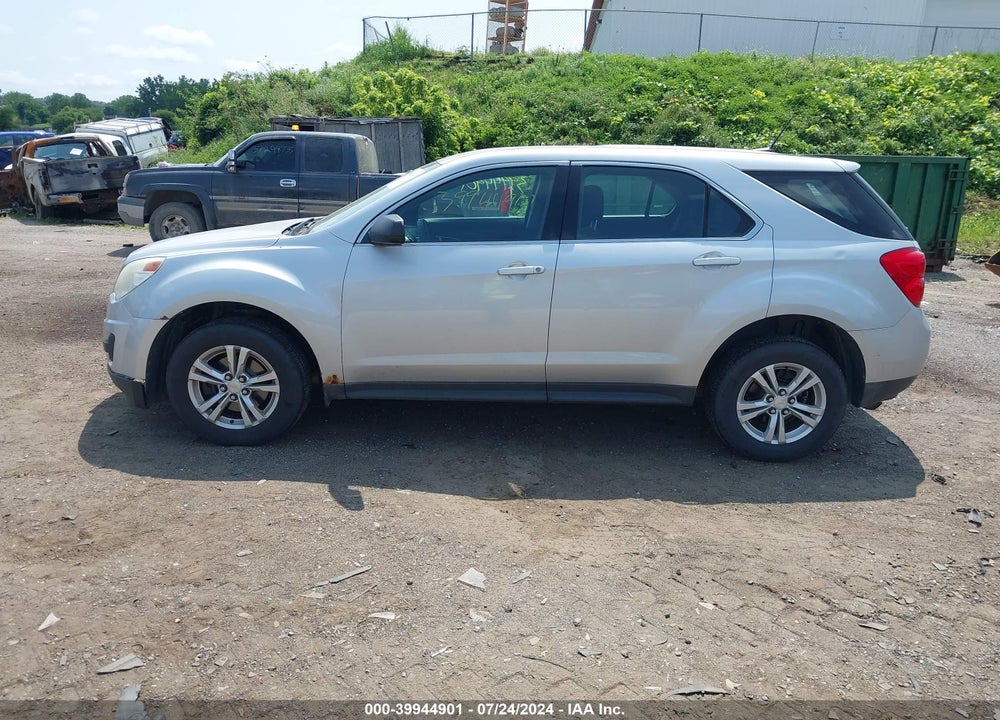 2013 CHEVROLET EQUINOX LS VIN: 2GNFLCEK6D6281545