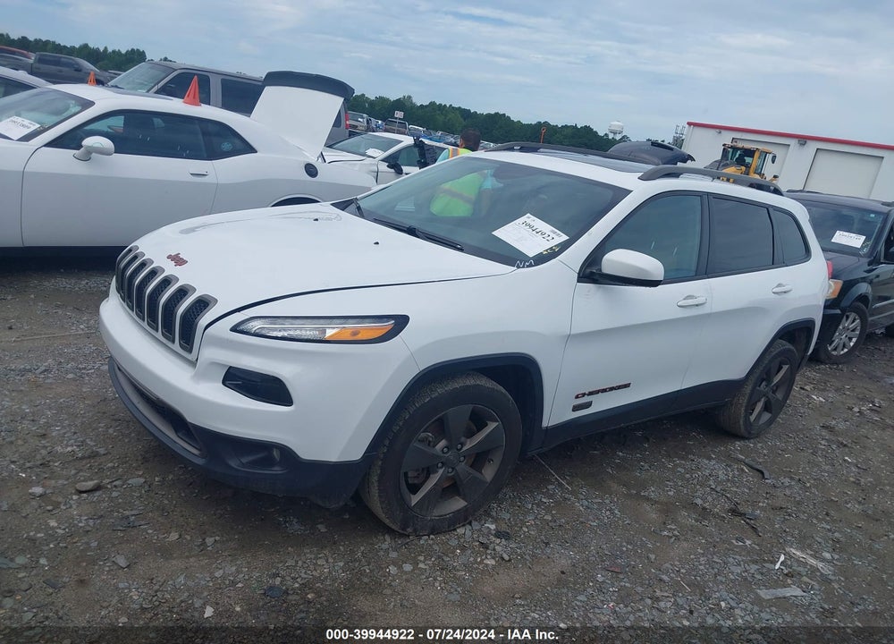 2016 JEEP CHEROKEE 75TH ANNIVERSARY VIN: 1C4PJLCS3GW319278