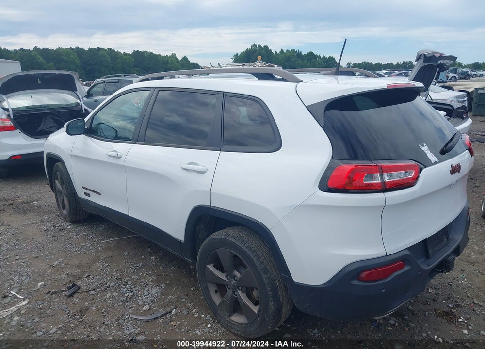 2016 JEEP CHEROKEE 75TH ANNIVERSARY VIN: 1C4PJLCS3GW319278
