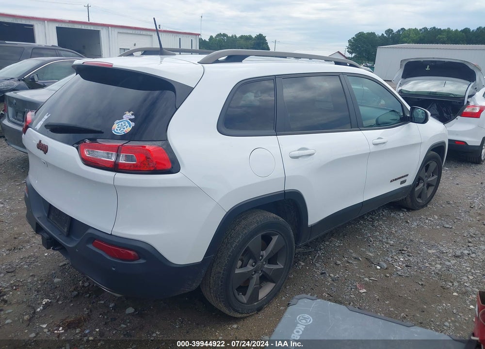 2016 JEEP CHEROKEE 75TH ANNIVERSARY VIN: 1C4PJLCS3GW319278