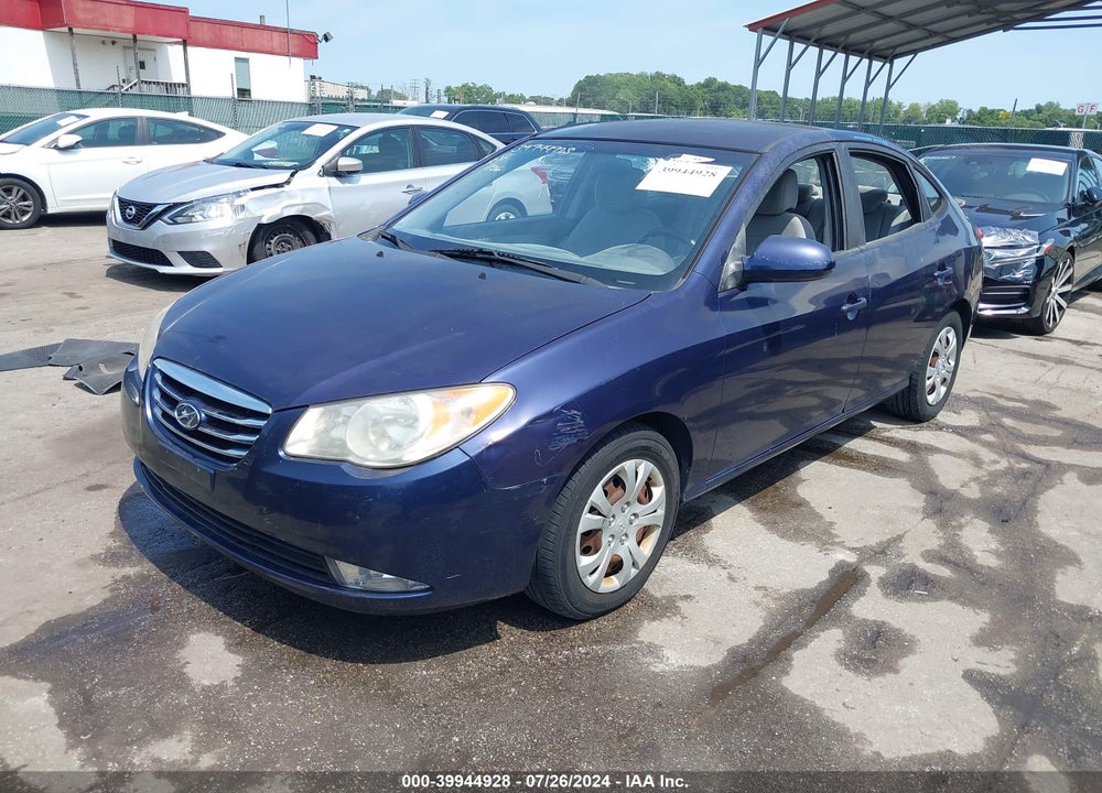 2010 HYUNDAI ELANTRA GLS VIN: KMHDU4AD4AU109615
