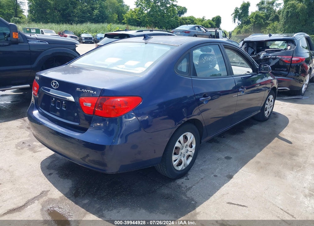 2010 HYUNDAI ELANTRA GLS VIN: KMHDU4AD4AU109615