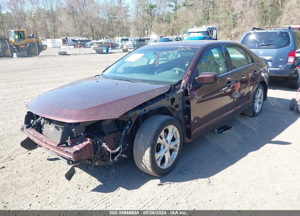 2012 FORD FUSION SE VIN: 3FAHP0HA8CR160097