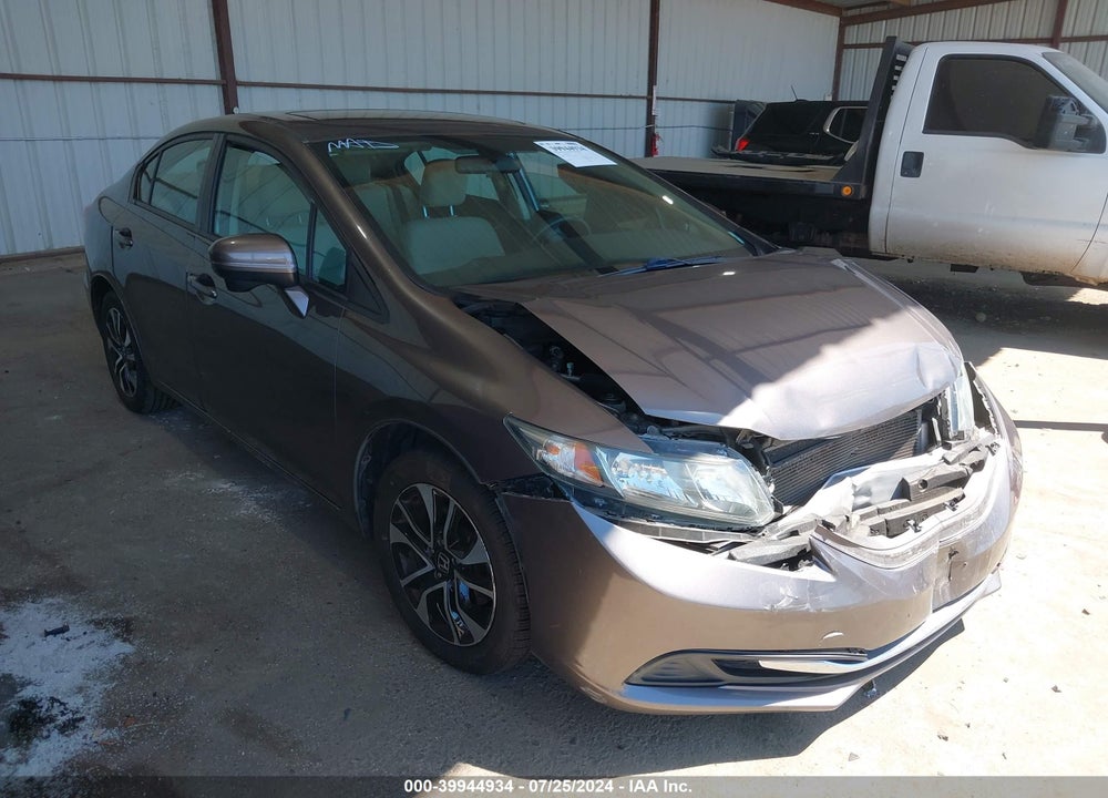 2014 HONDA CIVIC EX VIN: 19XFB2F82EE246432