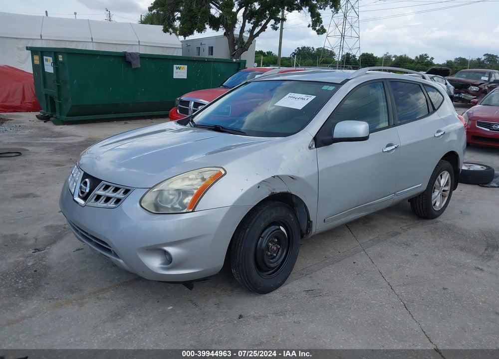 2013 NISSAN ROGUE SV VIN: JN8AS5MT2DW508512