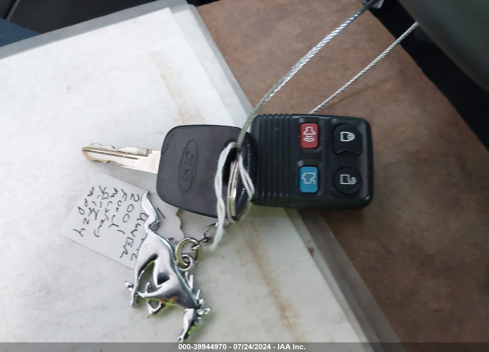 2001 FORD MUSTANG GT VIN: 1FAFP42X41F152942