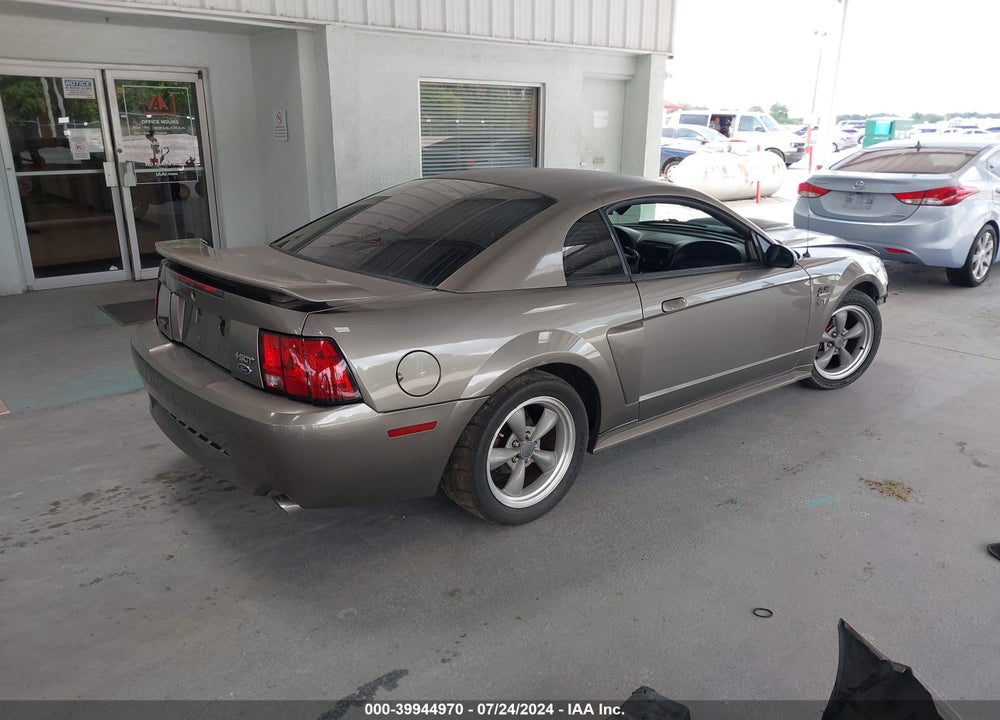 2001 FORD MUSTANG GT VIN: 1FAFP42X41F152942