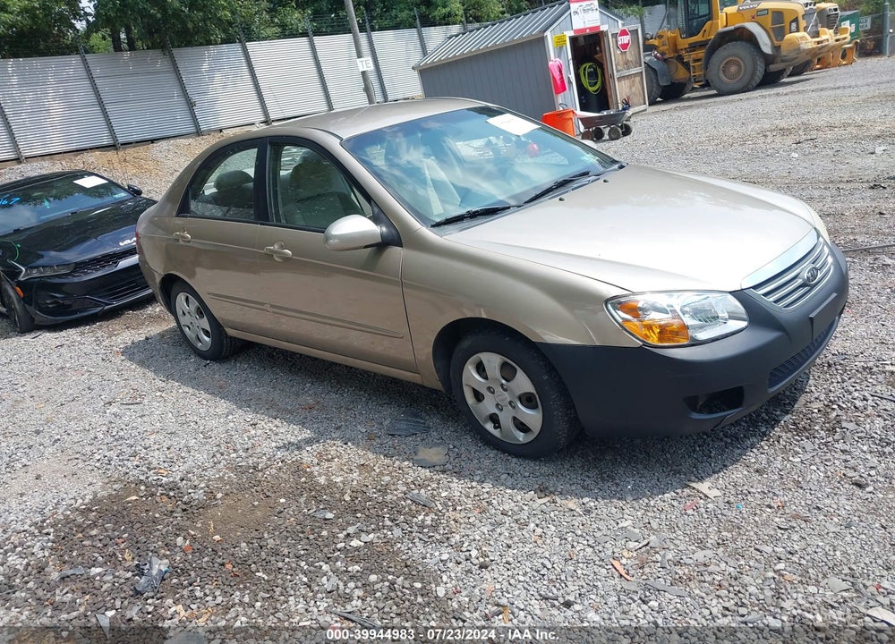 2008 KIA SPECTRA EX VIN: KNAFE121485493605