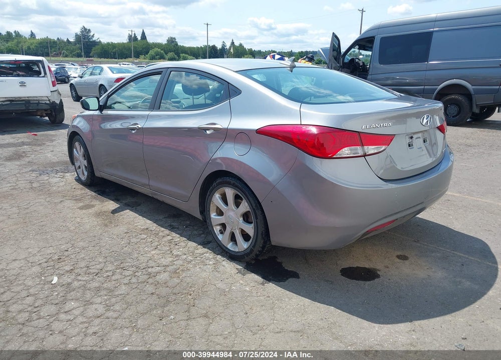 2012 HYUNDAI ELANTRA LIMITED (ULSAN PLANT) VIN: KMHDH4AE3CU373439