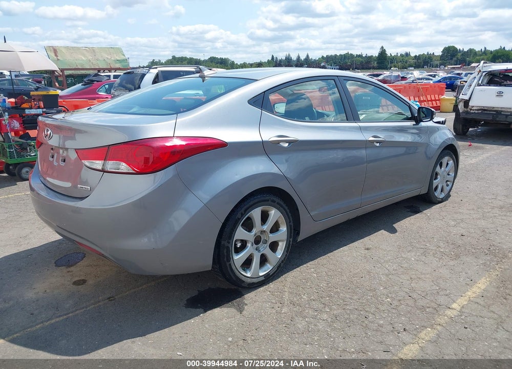 2012 HYUNDAI ELANTRA LIMITED (ULSAN PLANT) VIN: KMHDH4AE3CU373439