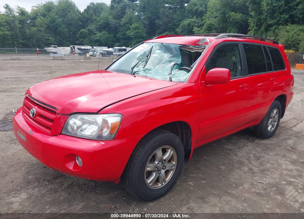 2007 TOYOTA HIGHLANDER V6 VIN: JTEHP21A270187619