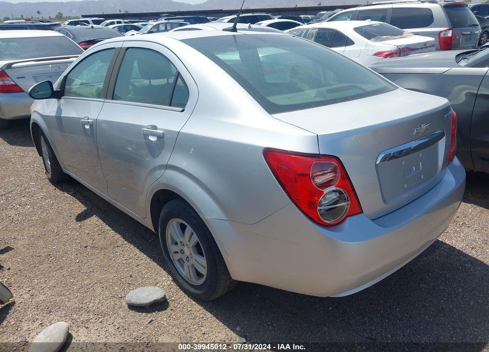 2014 CHEVROLET SONIC VIN: 1G1JC5SH1E4229324