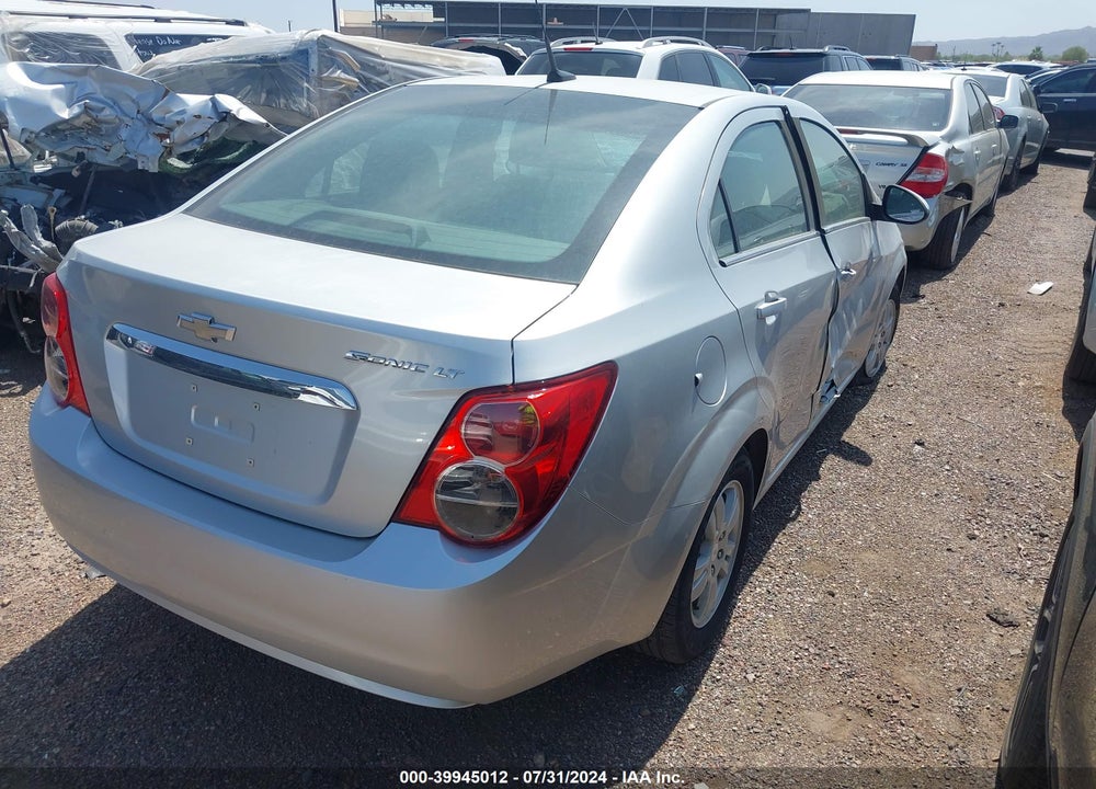 2014 CHEVROLET SONIC VIN: 1G1JC5SH1E4229324