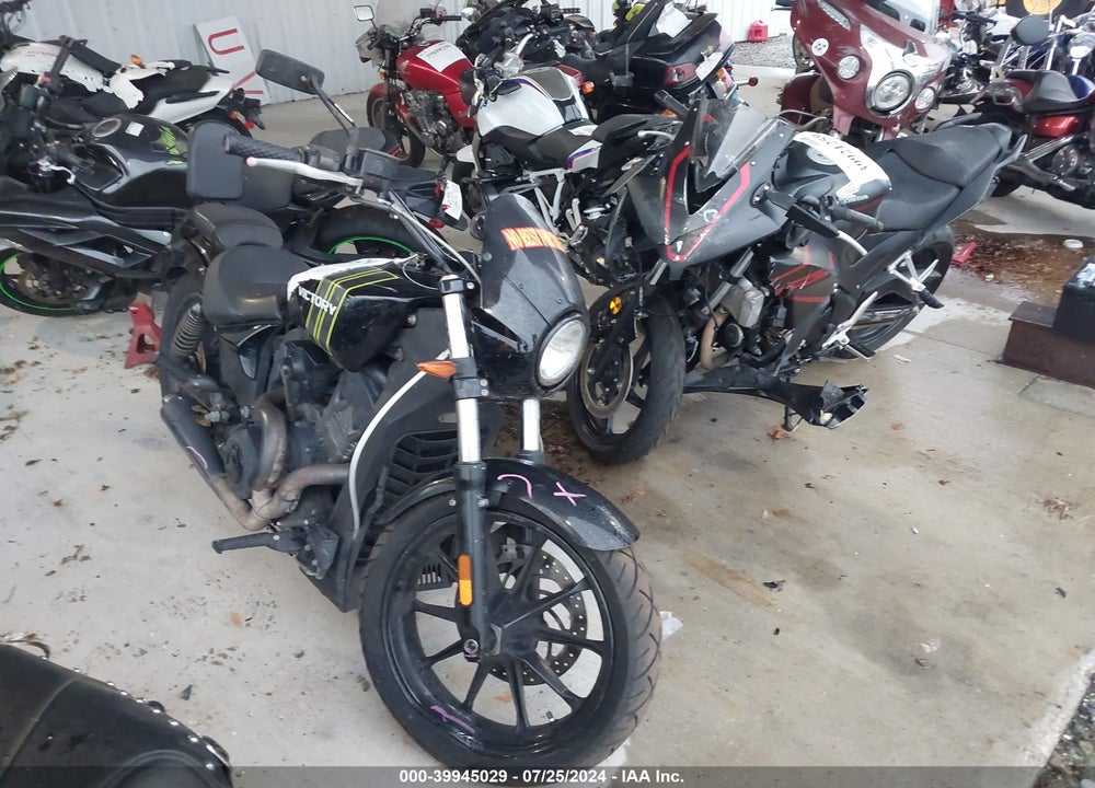 2017 VICTORY MOTORCYCLES OCTANE VIN: 5VPFTB002H3002728