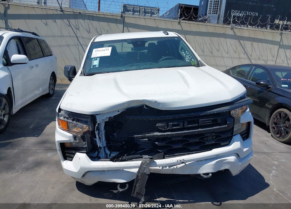 2023 CHEVROLET SILVERADO 1500 2WD SHORT BED CUSTOM VIN: 3GCPABEK3PG131236