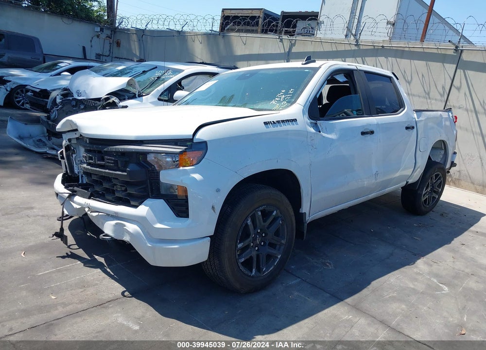 2023 CHEVROLET SILVERADO 1500 2WD SHORT BED CUSTOM VIN: 3GCPABEK3PG131236