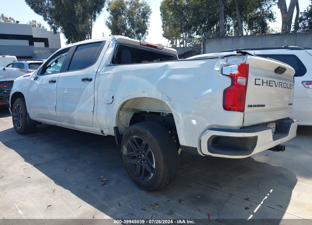 2023 CHEVROLET SILVERADO 1500 2WD SHORT BED CUSTOM VIN: 3GCPABEK3PG131236