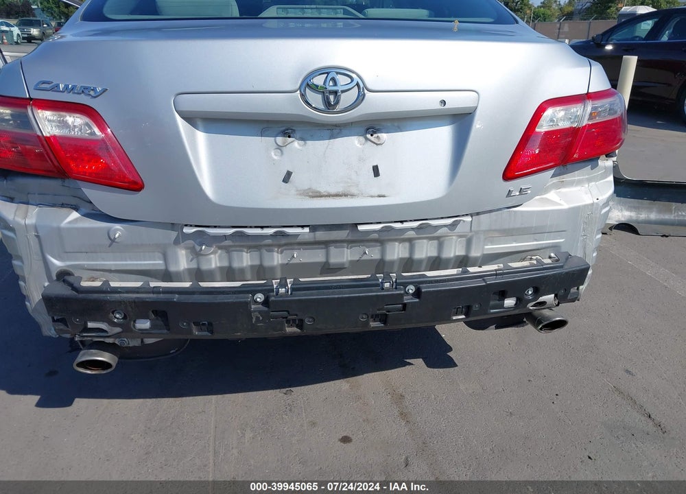 2007 TOYOTA CAMRY LE V6 VIN: 4T1BK46K37U037318