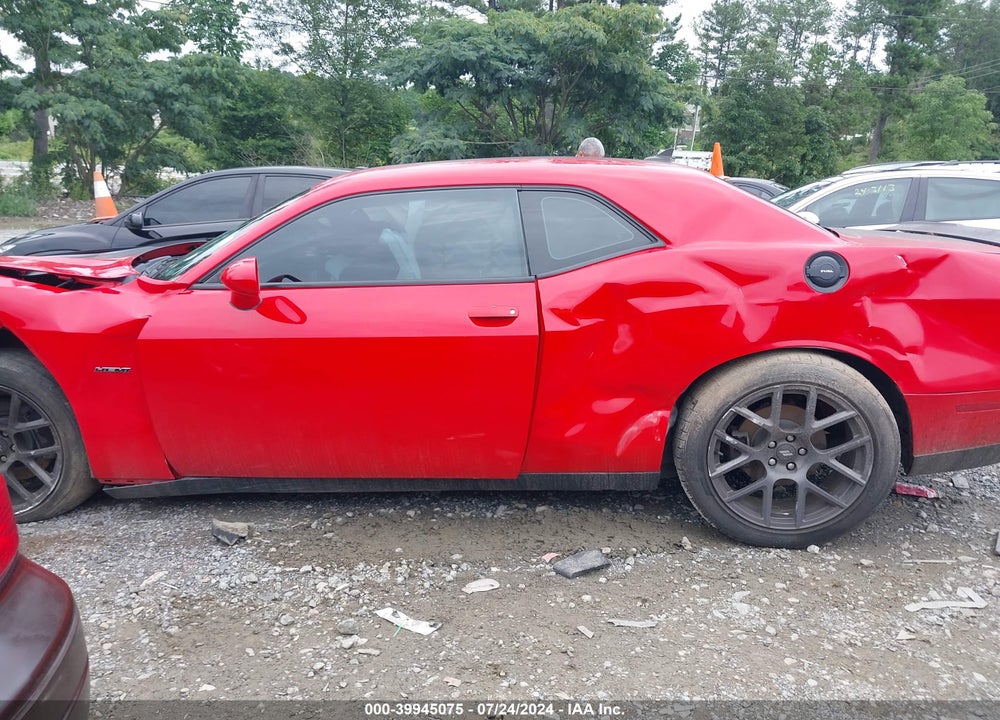 2018 DODGE CHALLENGER R/T SHAKER VIN: 2C3CDZBT8JH327955