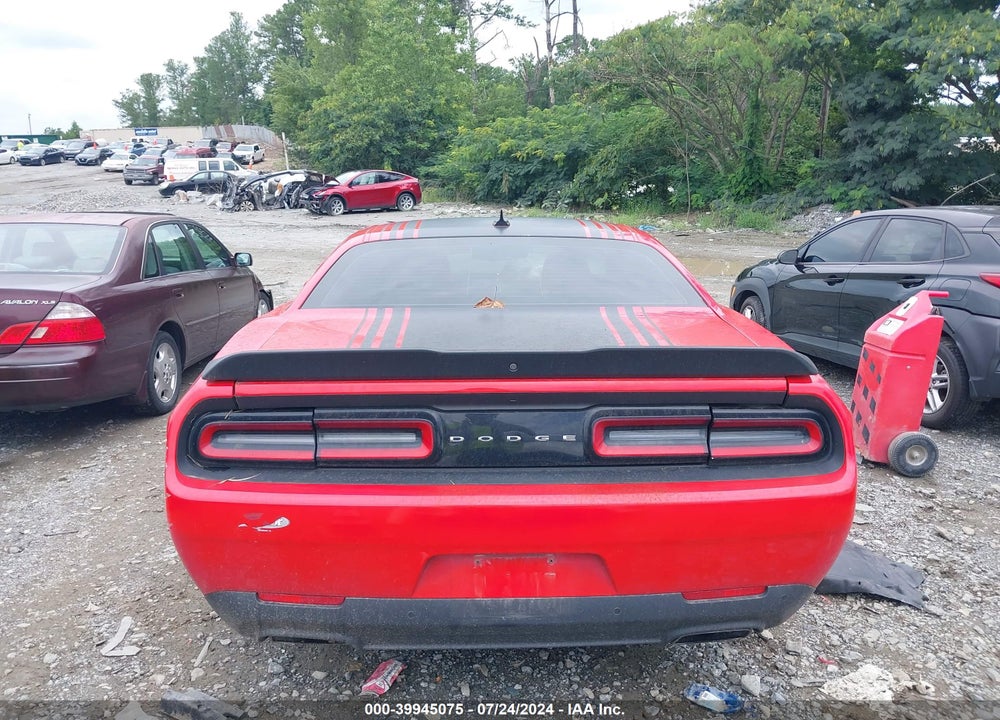 2018 DODGE CHALLENGER R/T SHAKER VIN: 2C3CDZBT8JH327955