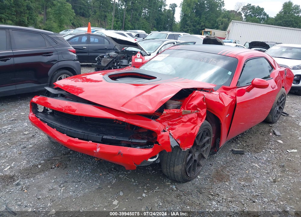 2018 DODGE CHALLENGER R/T SHAKER VIN: 2C3CDZBT8JH327955