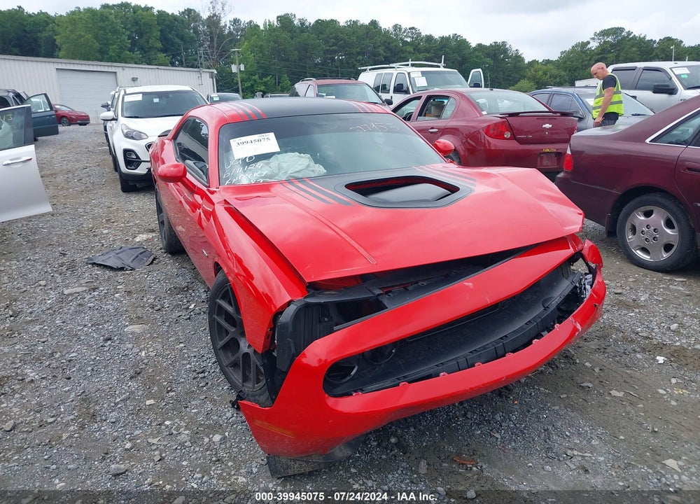 2018 DODGE CHALLENGER R/T SHAKER VIN: 2C3CDZBT8JH327955