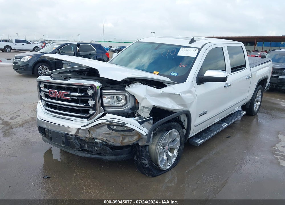 2018 GMC SIERRA 1500 SLT VIN: 3GTP1NEC6JG202740