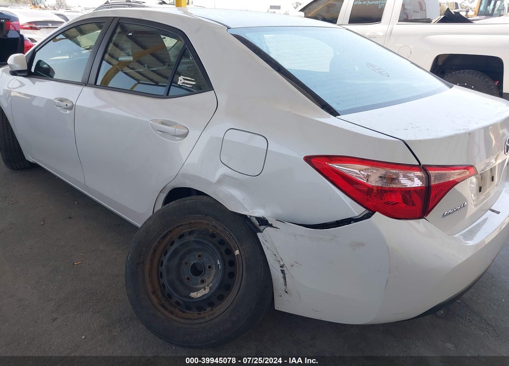 2019 TOYOTA COROLLA L/LE/SE/XLE/XSE VIN: 5YFBURHE8KP856656