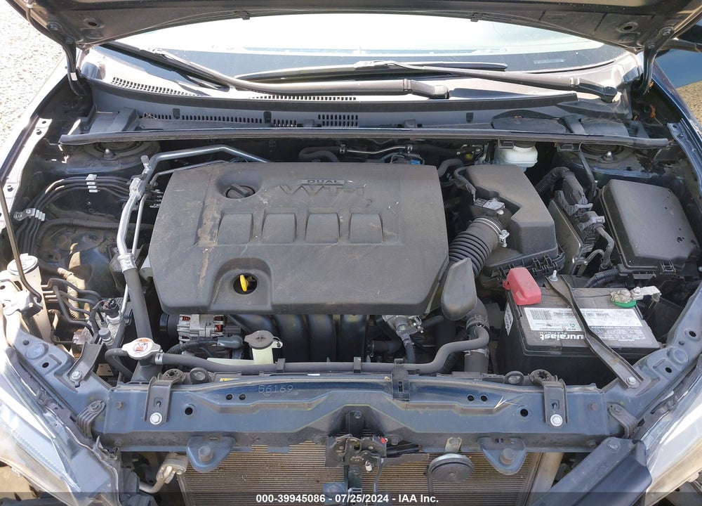 2019 TOYOTA COROLLA LE VIN: 2T1BURHE0KC127986