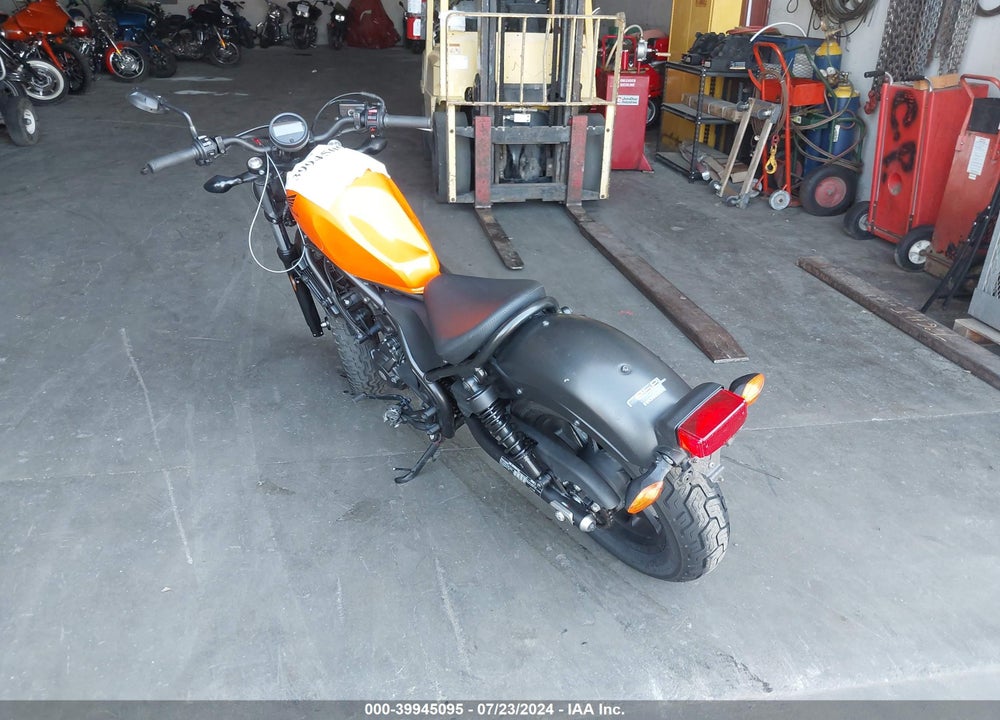 2019 HONDA CMX300 VIN: MLHNC5319K5200084