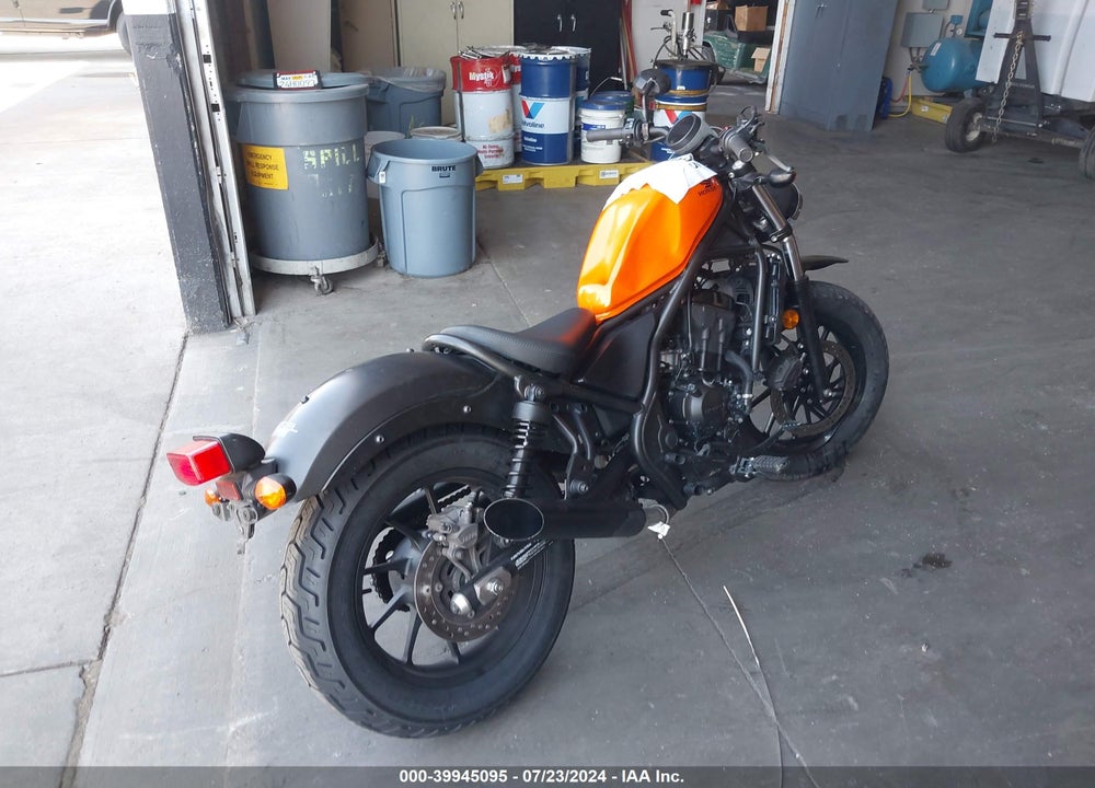 2019 HONDA CMX300 VIN: MLHNC5319K5200084