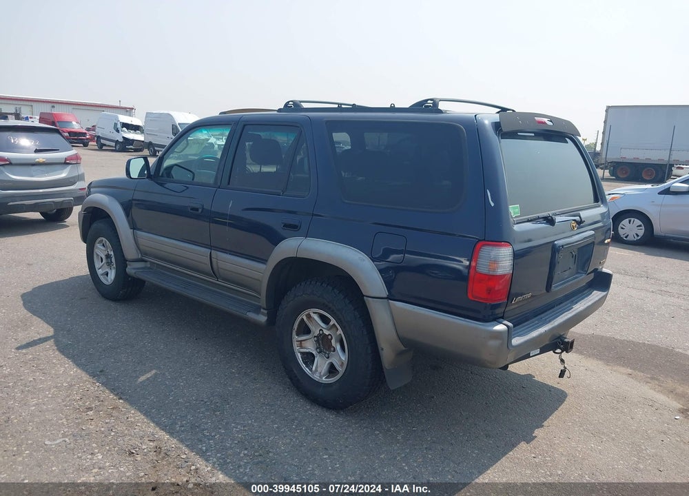 1999 TOYOTA 4RUNNER LIMITED V6 VIN: JT3HN87R3X0203986