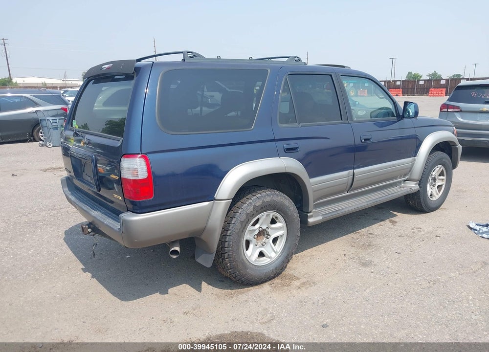 1999 TOYOTA 4RUNNER LIMITED V6 VIN: JT3HN87R3X0203986