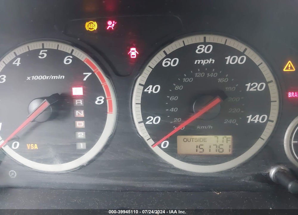 2006 HONDA CR-V SE VIN: SHSRD78976U439254