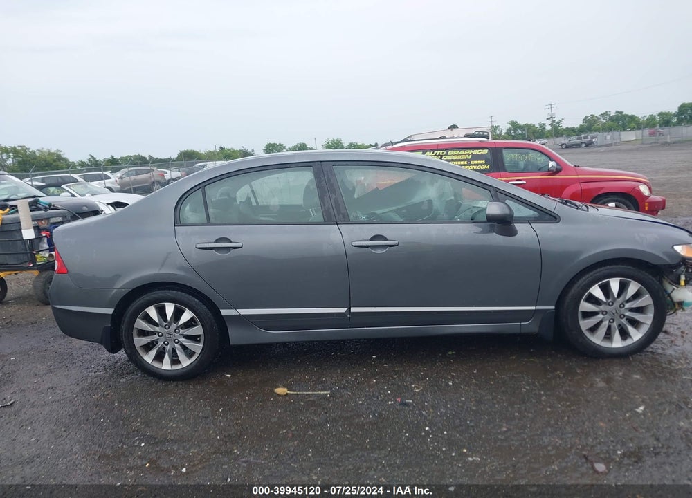 2009 HONDA CIVIC EX VIN: 2HGFA168X9H358226
