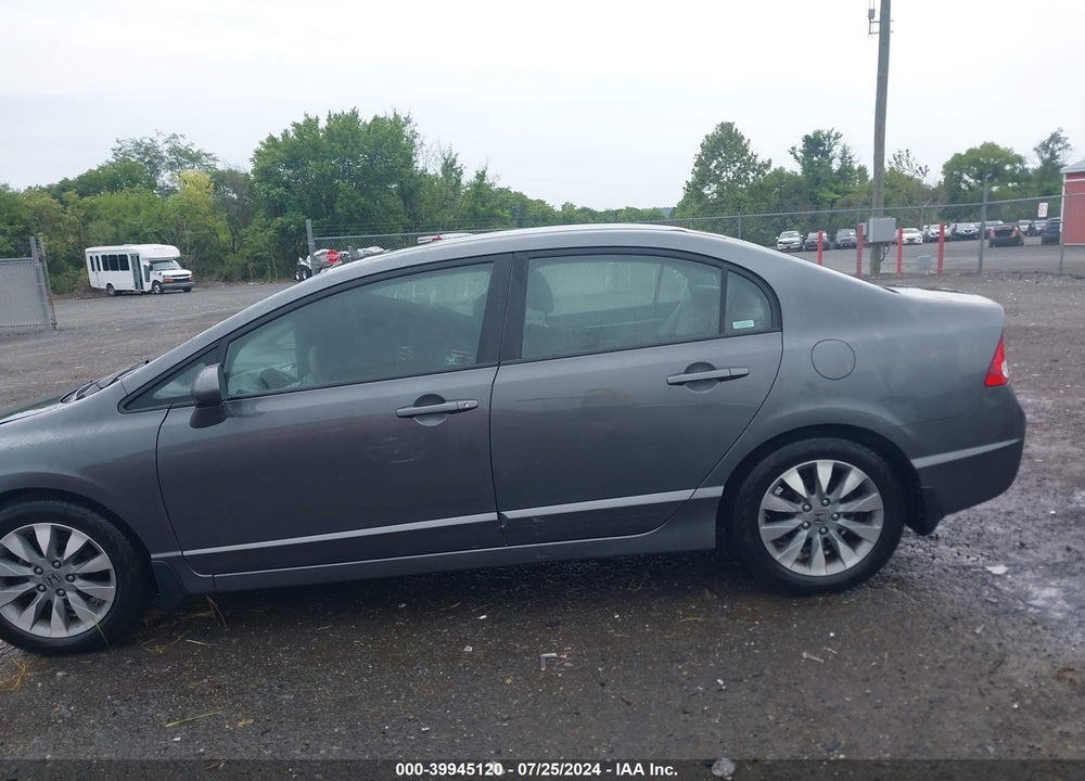 2009 HONDA CIVIC EX VIN: 2HGFA168X9H358226